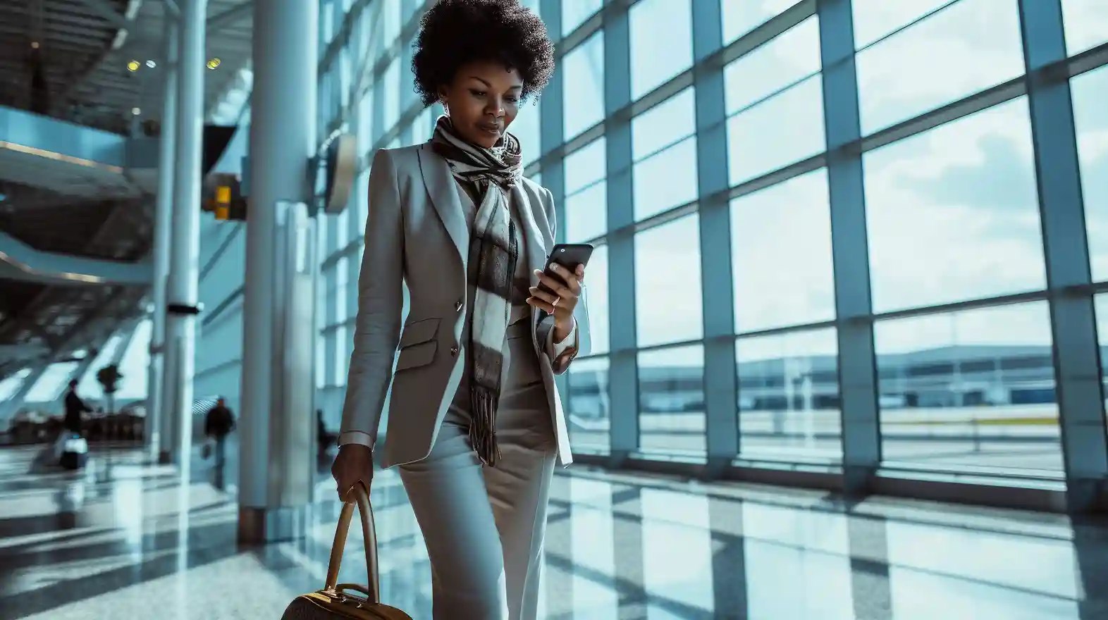 Ubigi eSIM - woman connected