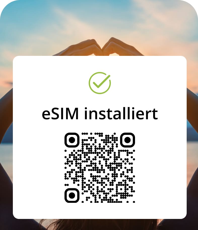 eSIM installed