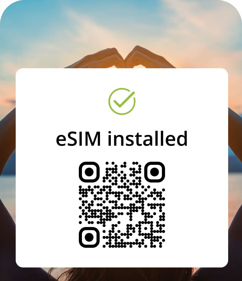 eSIM installed