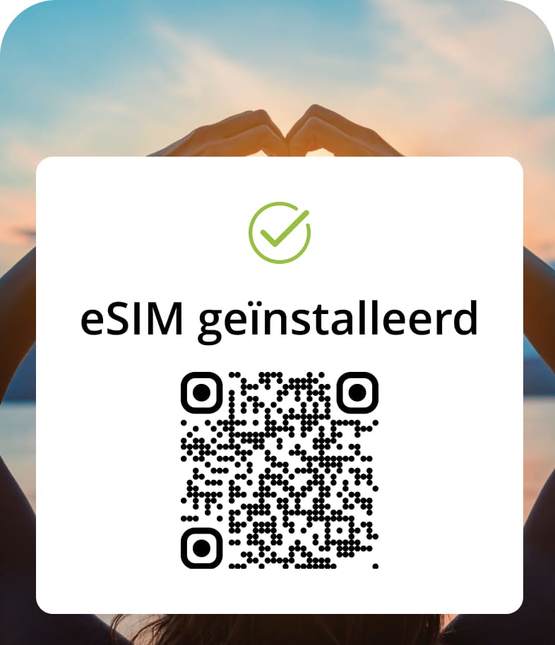 eSIM installed