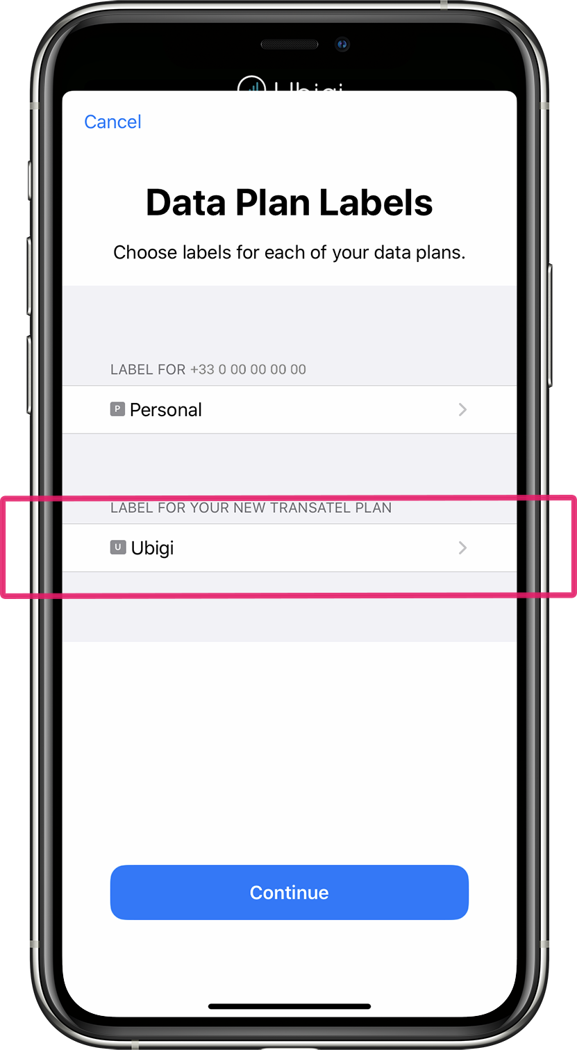 How to install your Ubigi eSIM profile on your iPhone