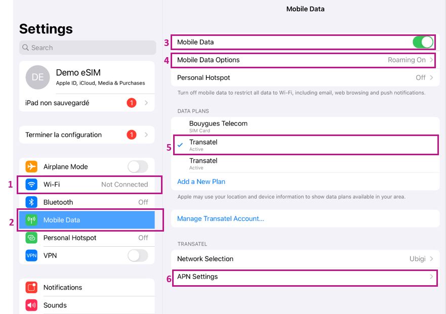 How Can I Enable My Ubigi ESIM Profile On My IPad When I Want To Use It How Can I Enable My Ubigi ESIM Profile On My IPad When I Want To Use It