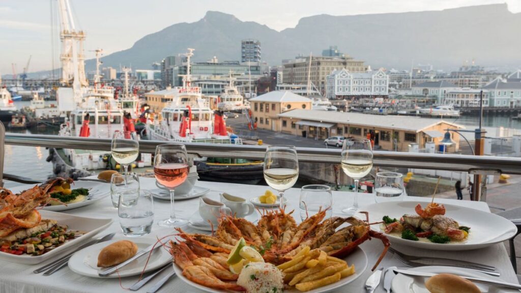 cape town south africa fresh seafood restaurant with a view