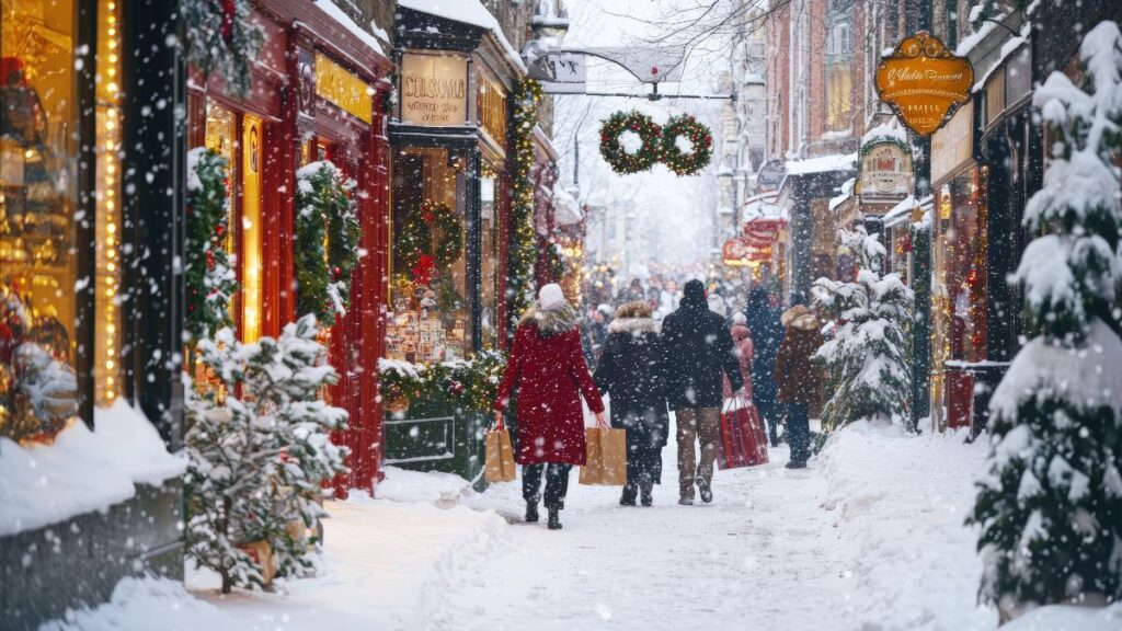 Ubigi blog winter christmas destinations quebec city