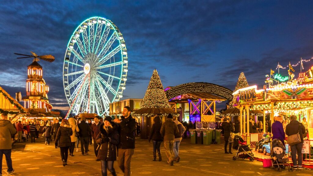 hyde park winter wonderland christmas market uk