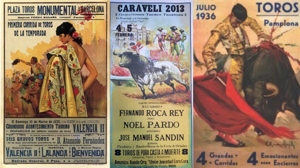 Ubigi blog souvenir madrid corrida poster corrida