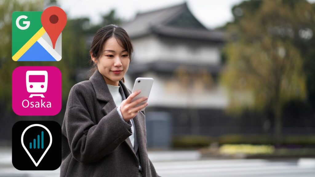 essential apps travel japan google maps osaka transports ubigi esim connectivity