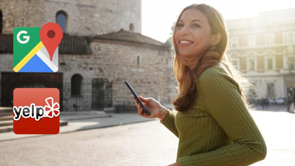 Ubigi blog souvenir madrid app Spagna Google Maps Yelp