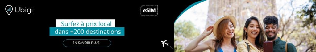 Ubigi eSIM data plans Espagne
