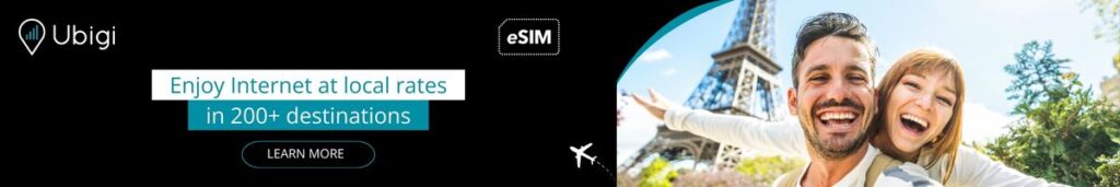 Get Internet in france esim data plans Ubigi