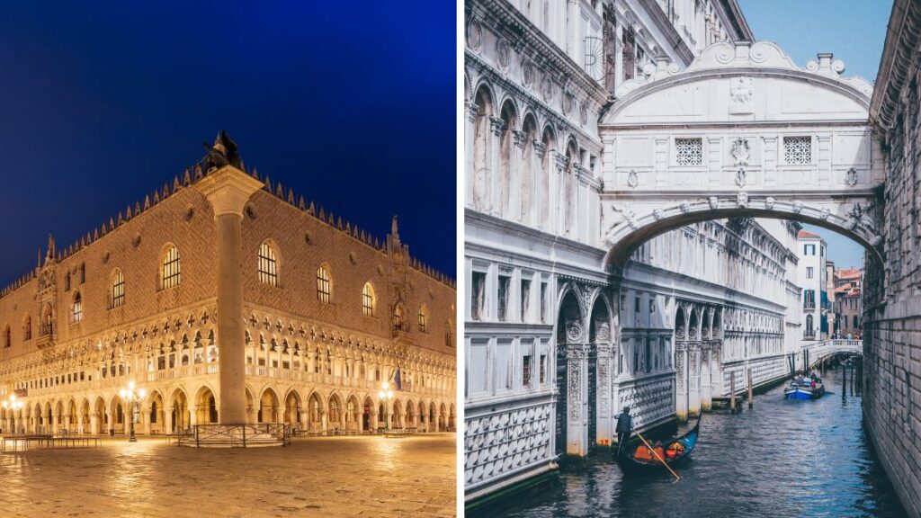 Ubigi Travel Blog Visit Venice Itinerary Attractions Doge Place Bridge Sighs