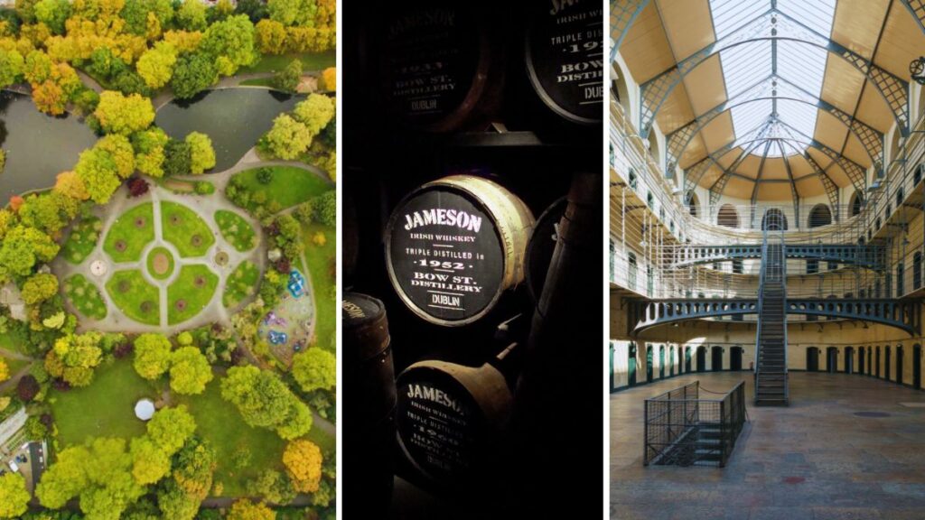 Entdecken Sie St Stephen Greens, die Jameson Distillery und Kilmainham Gaol