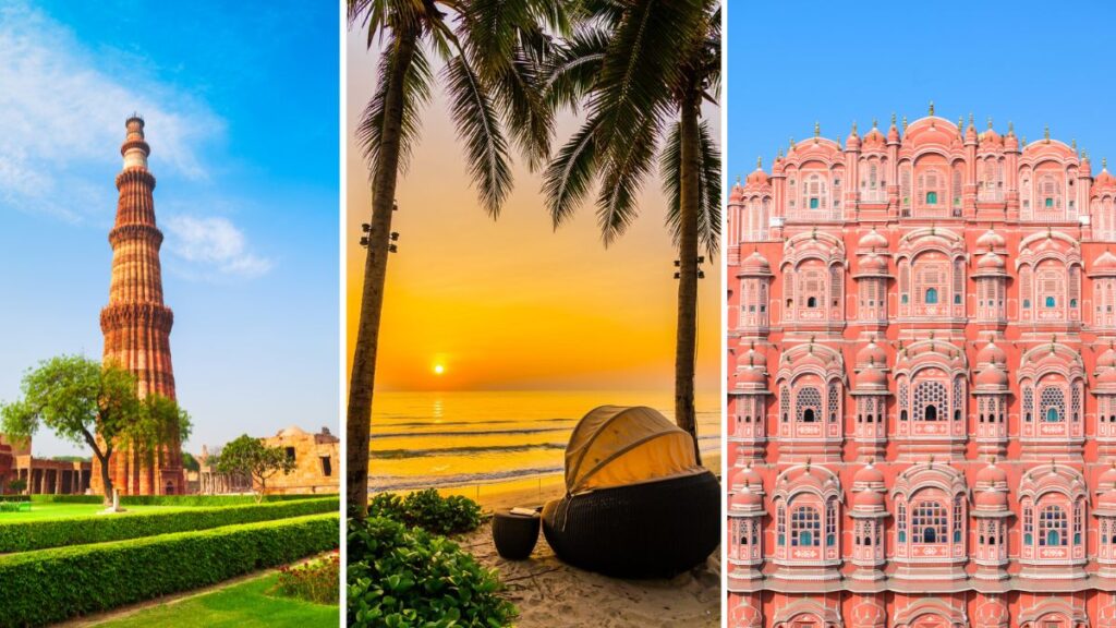Entdecken Sie Rajasthan, Delhi und Goa