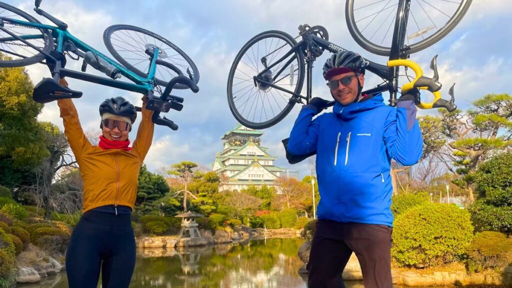 Rent a bicycle in osaka