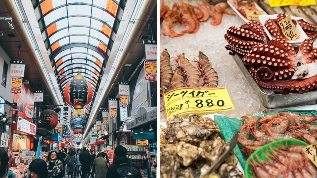 Taste Street Food at Kuromon Market