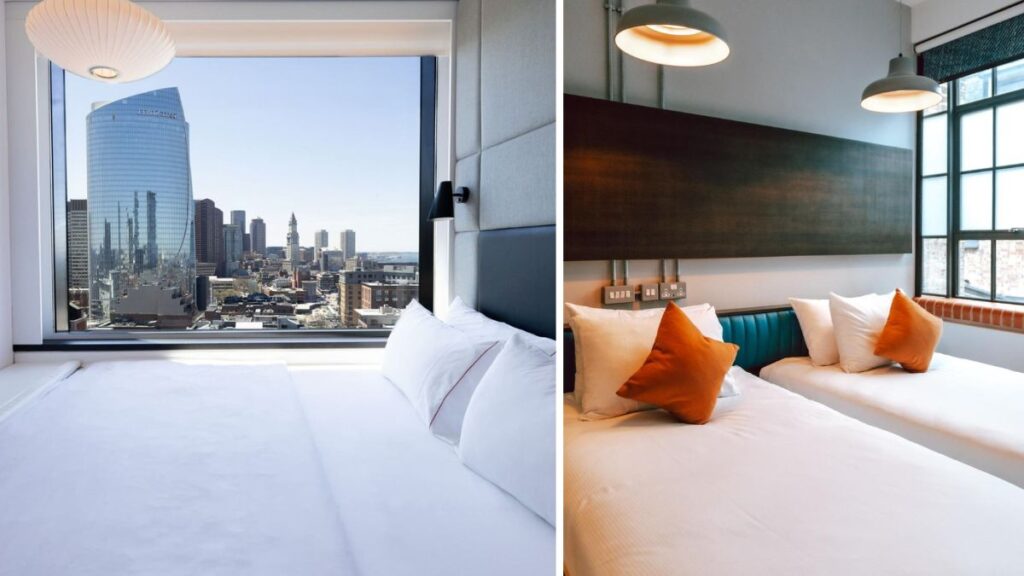 Discover CitizenM for tech heavy rooms and New Road Hotel for bijou bedrooms
