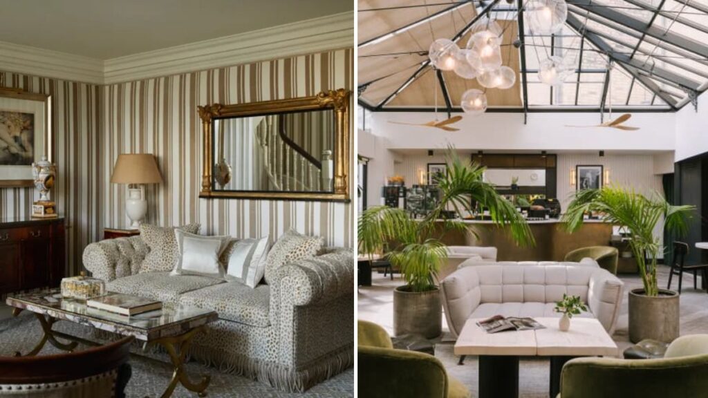 Explore Milestone Hotel for traditional opulence and Sonder Chelsea Green for comfort