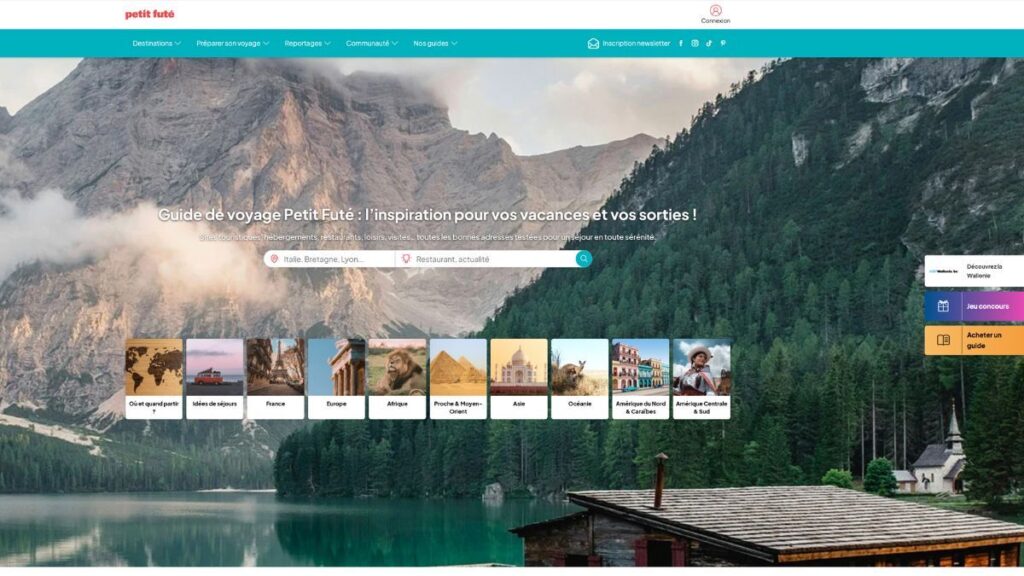 Découvrez Petit Fute pour vos aventures de voyage