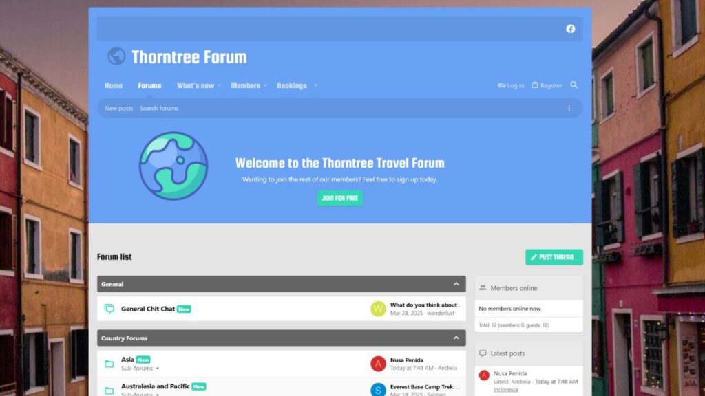Découvrez le forum de l'arbre à épines pour les connaissances en matière de voyage