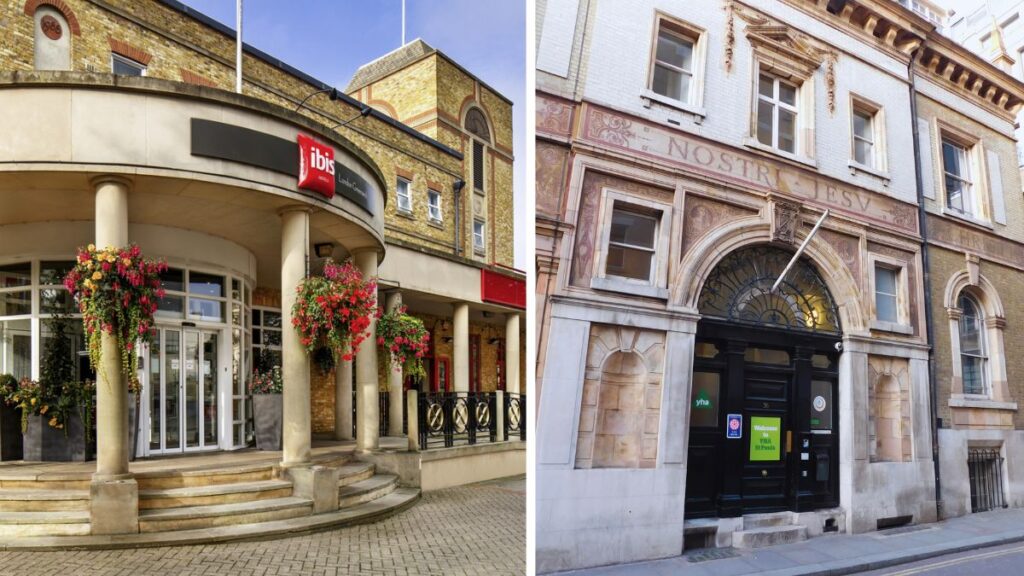 Discover Ibis Hotel in Greewich and YHA London St. Pancras