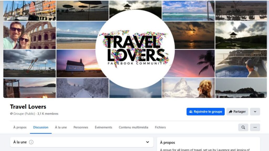 Se connecter avec d'autres voyageurs sur les groupes Facebook
