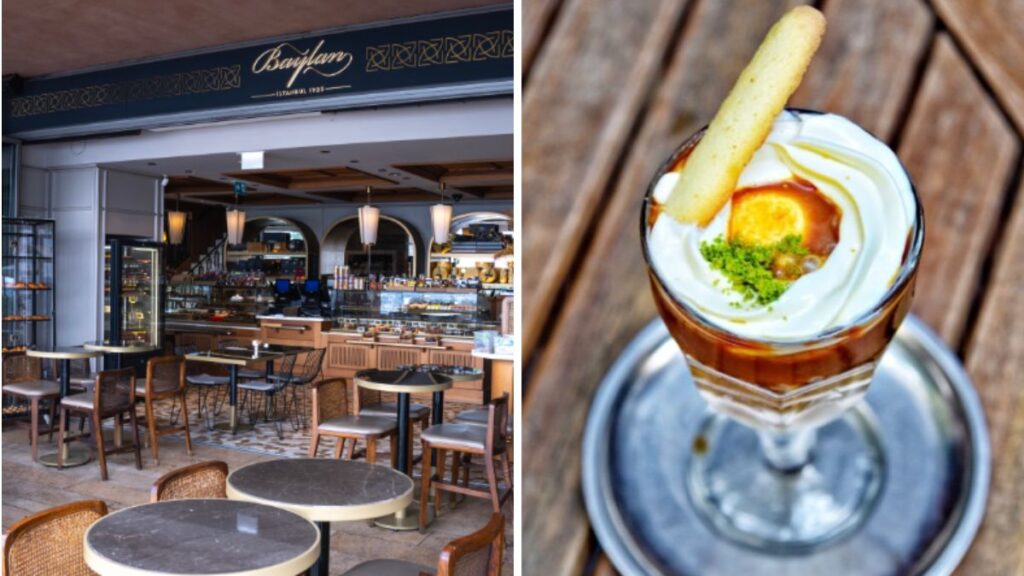 Eat in Istanbul Savour on Kup Griye in Baylan Bebek