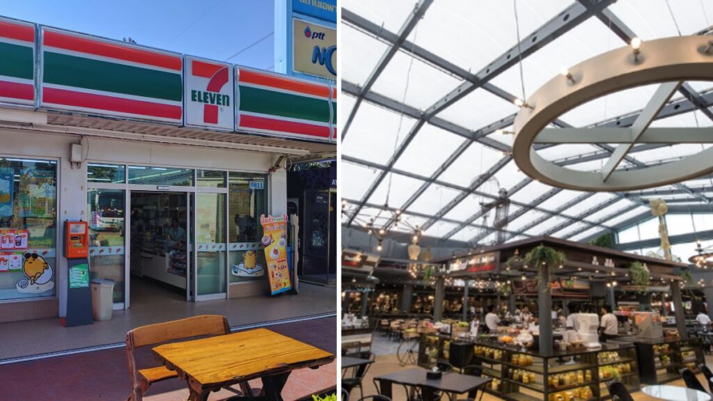 Visit 7 Eleven and Food Republic at Siam centre for best Snacks