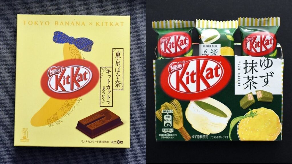 Buy the exclusive flavors of KitKat only available in Tokyo