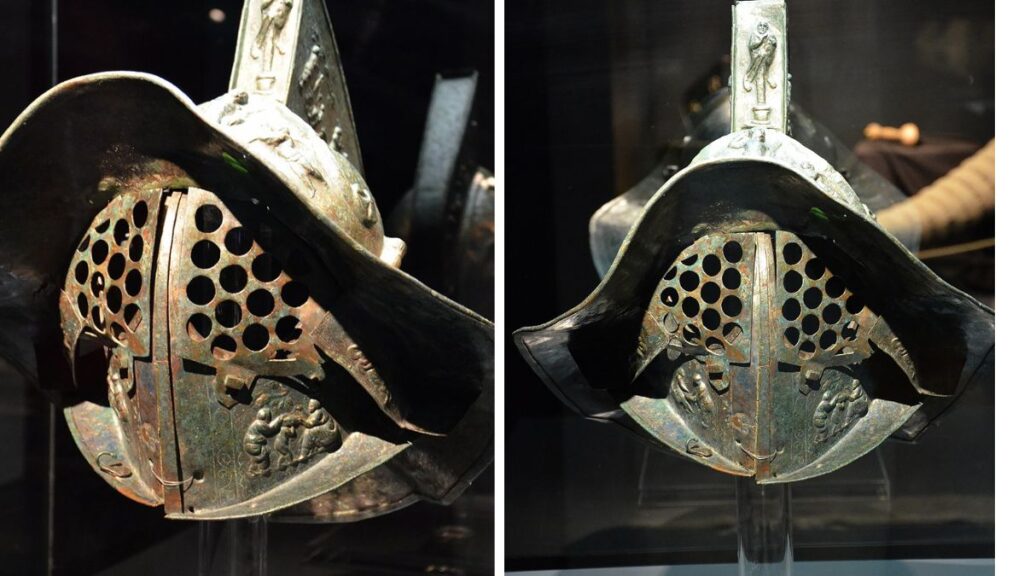 Where to buy souvenirs in Rome? Purchase Gladiator Helmets for souvenirs