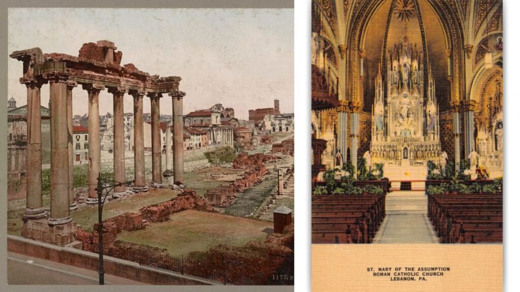 Where to buy souvenirs in Rome? Explore Roman Art Prints & Postcards