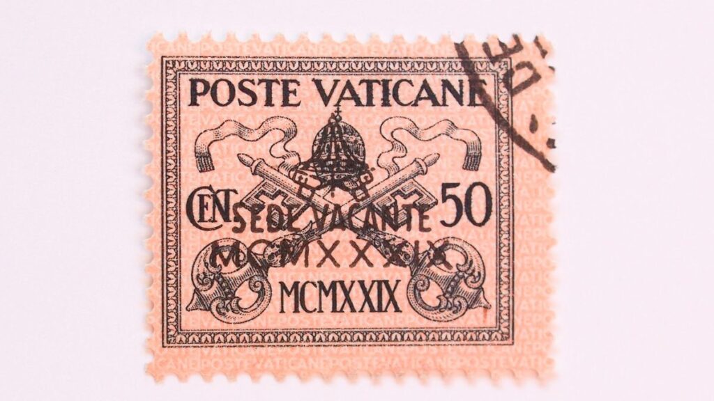 Where to buy souvenirs in Rome? Vatican Stamps are prized collection only available in Vatican City