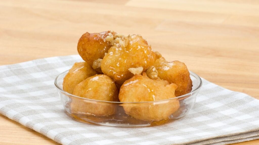 Try the traditional Greek dessert Loukoumades