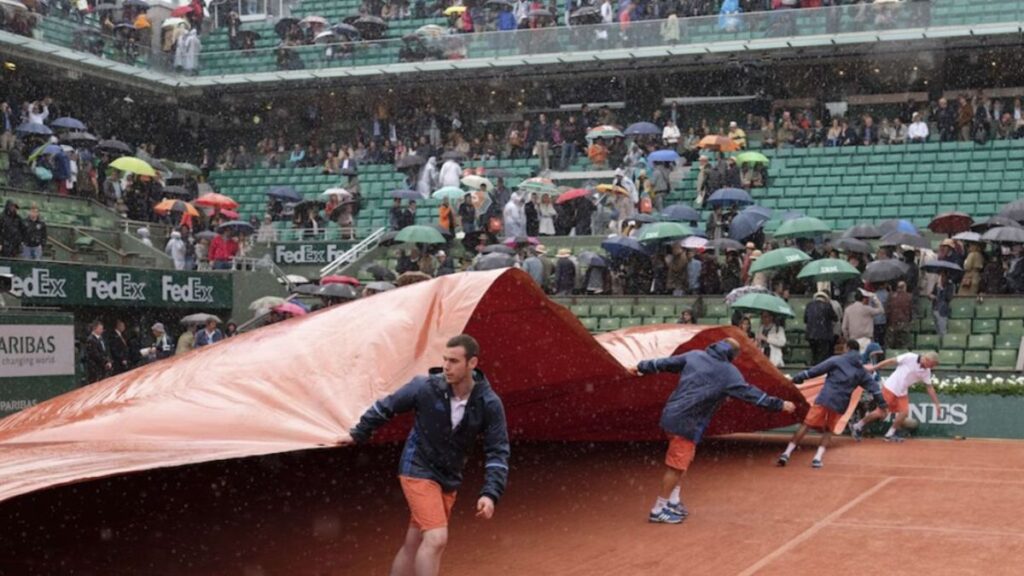 10 erreurs à éviter pour assister à Roland-Garros - Prévoir le nécessaire en fonction des prévisions météorologiques