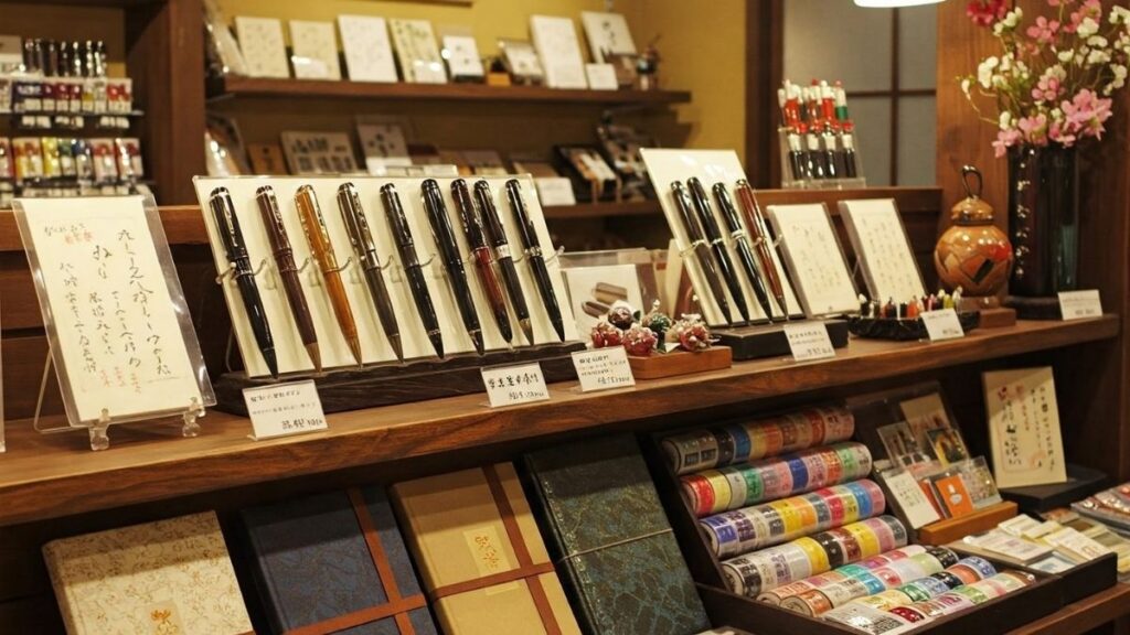 Tokyo's stationery stores offer a wide collection of calligraphy pens