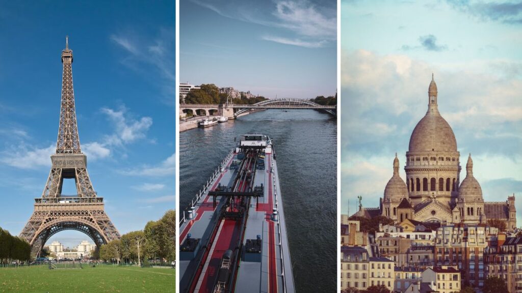 Explorer les environs tels que la Tour Eiffel, la Croisière sur la Seine et le Sacré-Cœur.