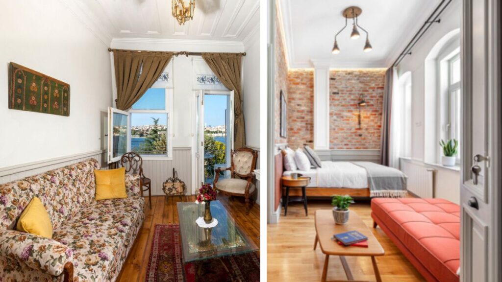Découvrez des perles de boutiques comme l'hôtel Troya Balat et le World House Boutique Hotel.