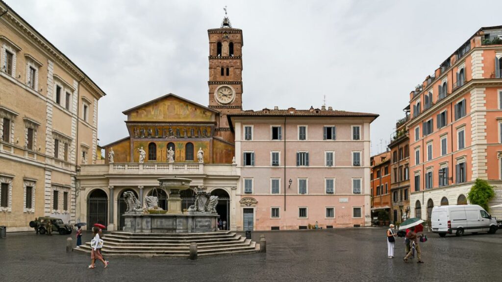Trastevere has a lot of boutiques to buy sandals from