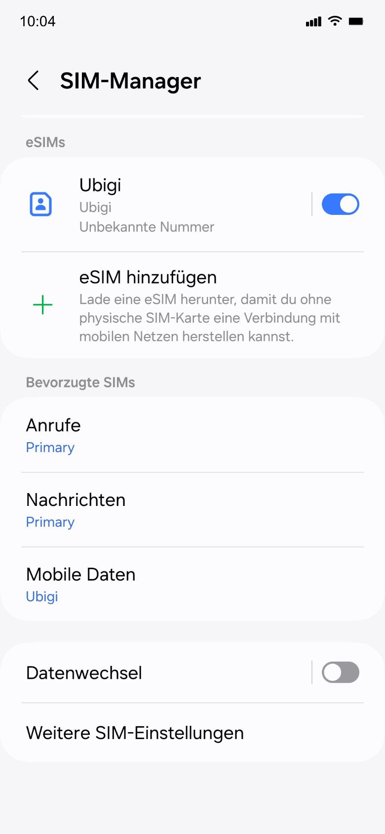 Another step reminder