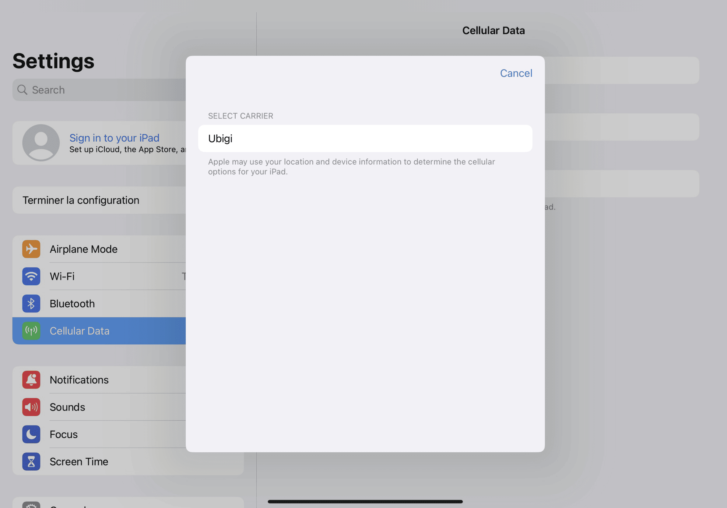 Step 1 - eSIM tutorial