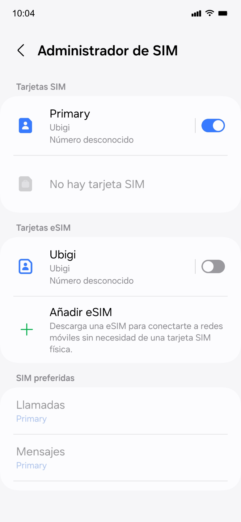 Device setup reminder - before departure