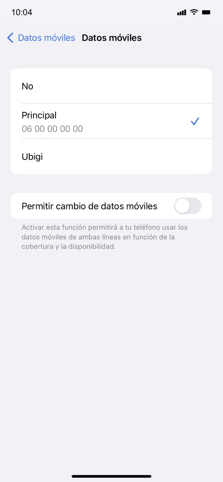 Mobile device setup reminder - upon arrival
