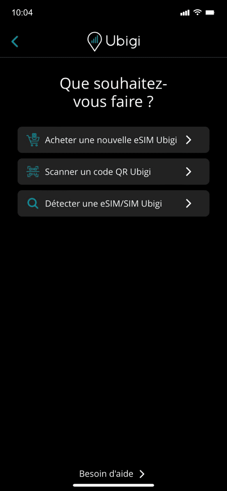Step 2 - eSIM tutorial