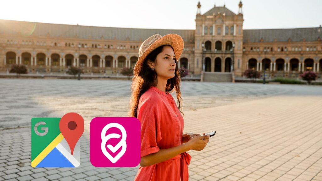 Les applications Google Maps et Rome2Rio facilitent la navigation en Espagne