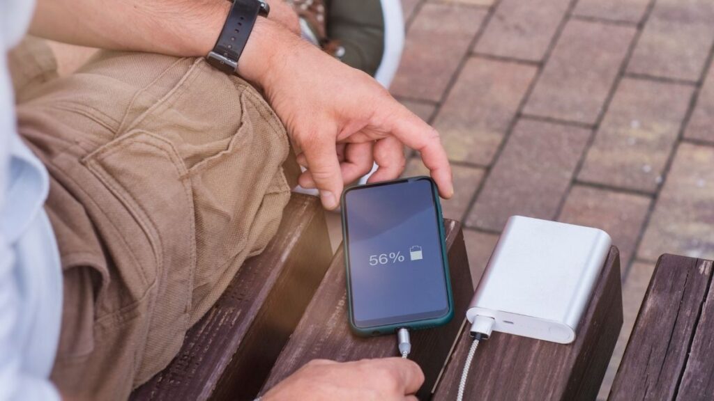 Carry a power bank with you to always stay fully charged