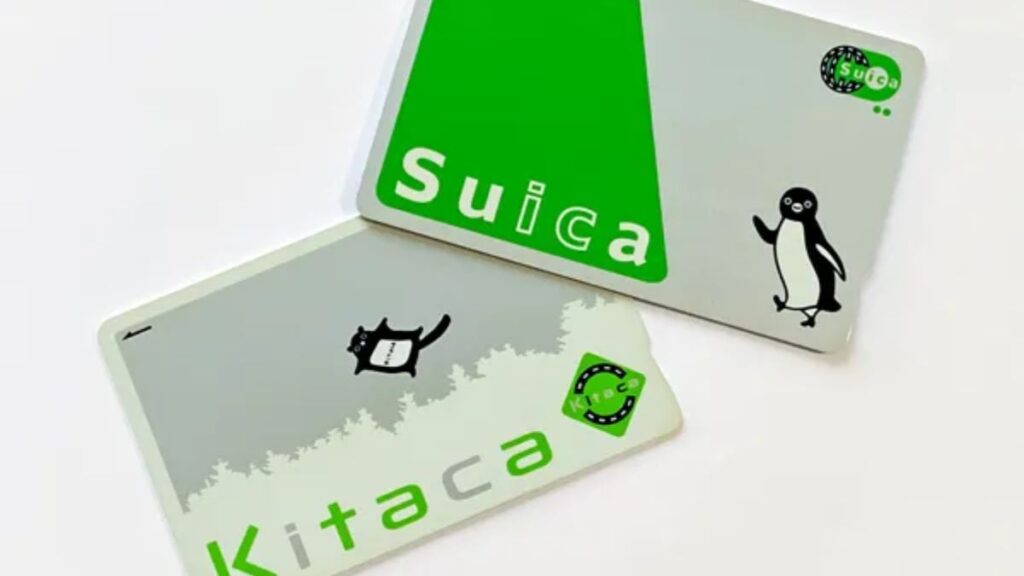 Contactless IC cards like Suica and Kitaca makes it easy for payments