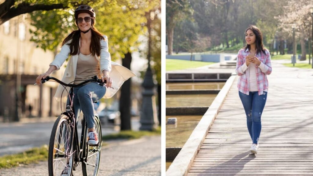 Veiller à prendre en compte les moyens de transport respectueux de l'environnement, tels que le vélo ou la marche.