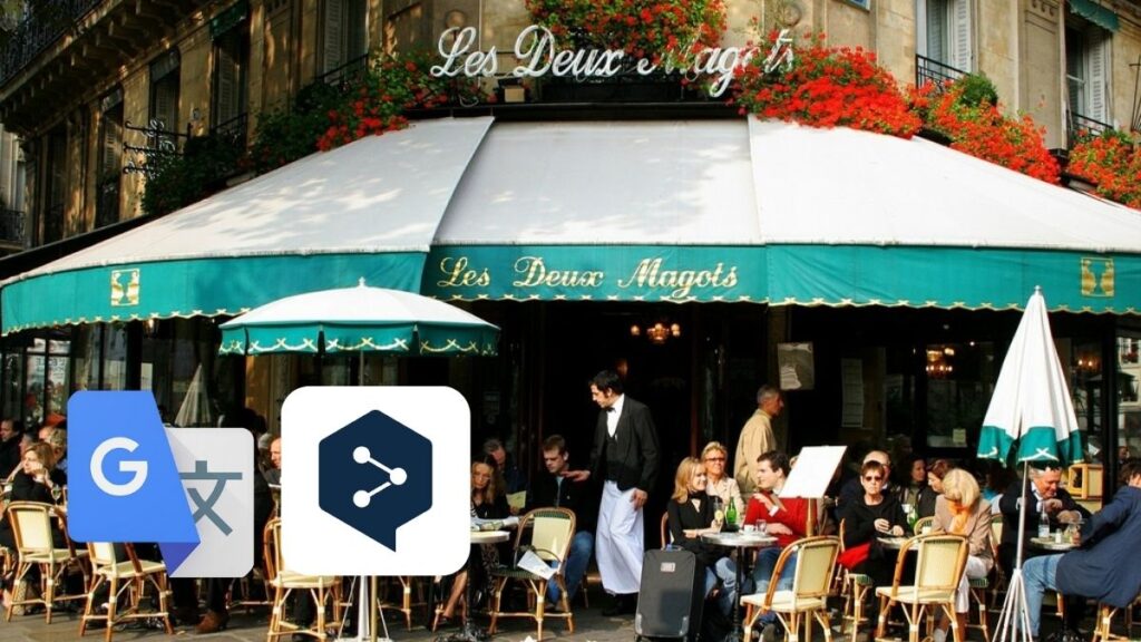 Easily translate menus and talk to local with apps like DeepL and Google Translate