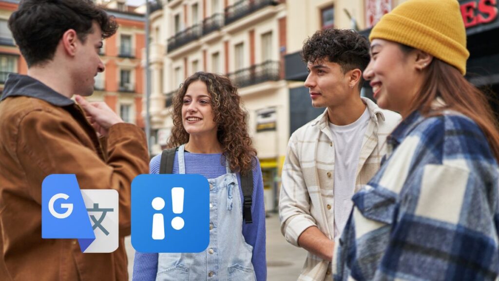 Utilisez les applications Google translate et Spanishdict pour apprendre des phrases en espagnol et parler aux habitants.