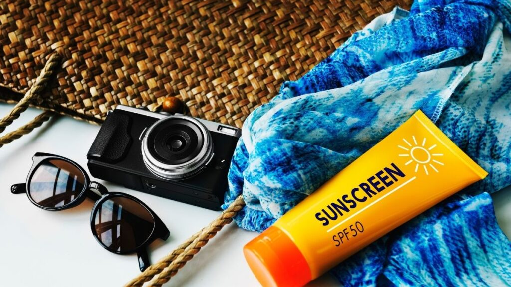 Utilisez une protection solaire pour éviter d'endommager votre peau pendant le festival We Love Green.