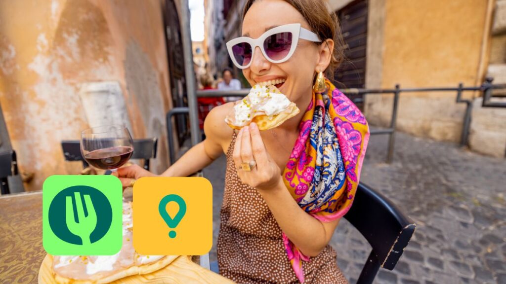 Eat at the best restaurants in Italy with apps like TheFork and Glovo